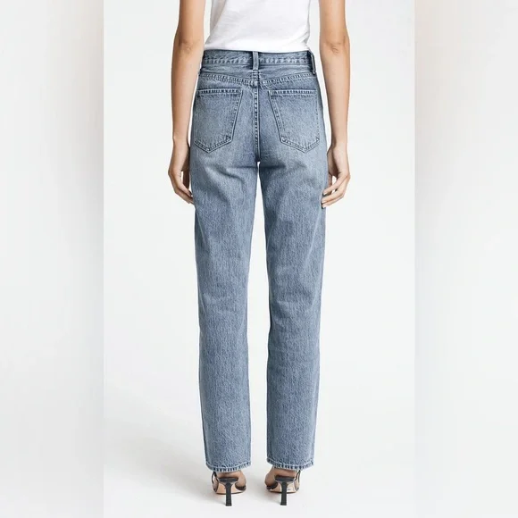 Pistola Cassie Jean Light Wash Super High Rise Straight Leg REVOLVE - Picture 3 of 7